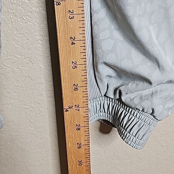 Athleta 14 Brooklyn Lined Textured Jogger Serpentine Coast Gray - Picture 10 of 12